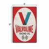 TIN SIGN Valvoline Gas Rustic Gas Station Metal Sign Décor Garage Auto Shop