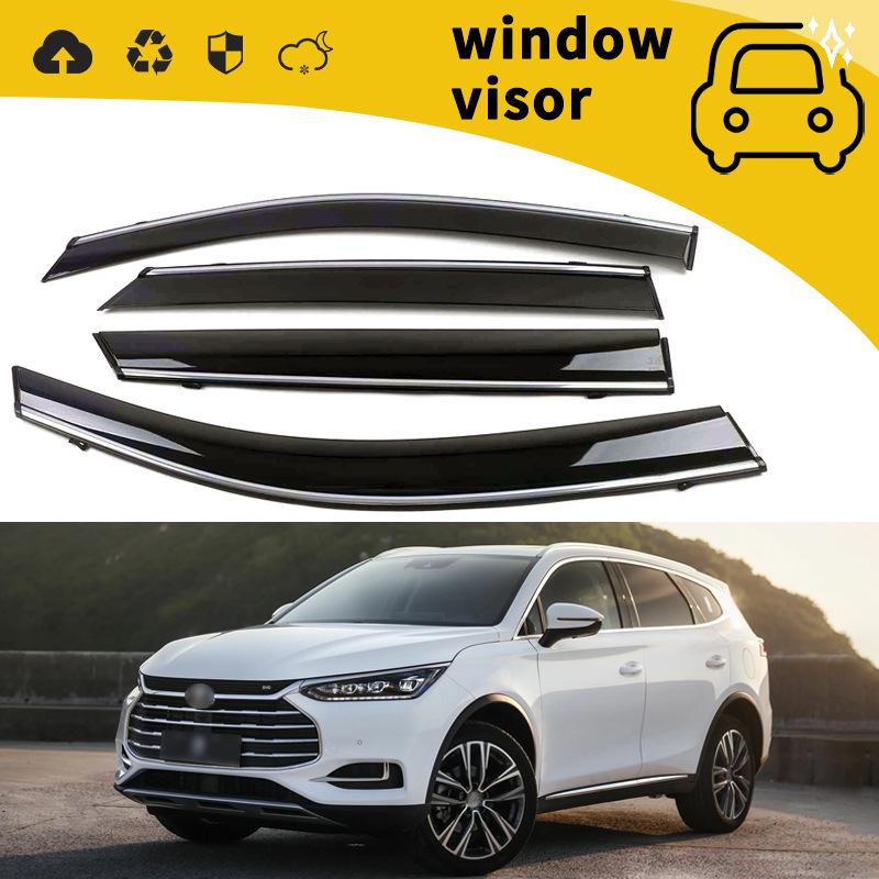 BYD Tang Compatible Door and Window Rain Shield Sun Visor for 18 Models