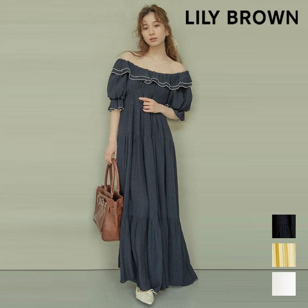 LILY BROWN Dress 26 Spring/Summer Airy washer volume dress Reserved from late June to mid-July Long length