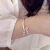 Ruyi bamboo open bracelet simple niche design high-end bracelet new Chinese style blessing bracelet light luxury