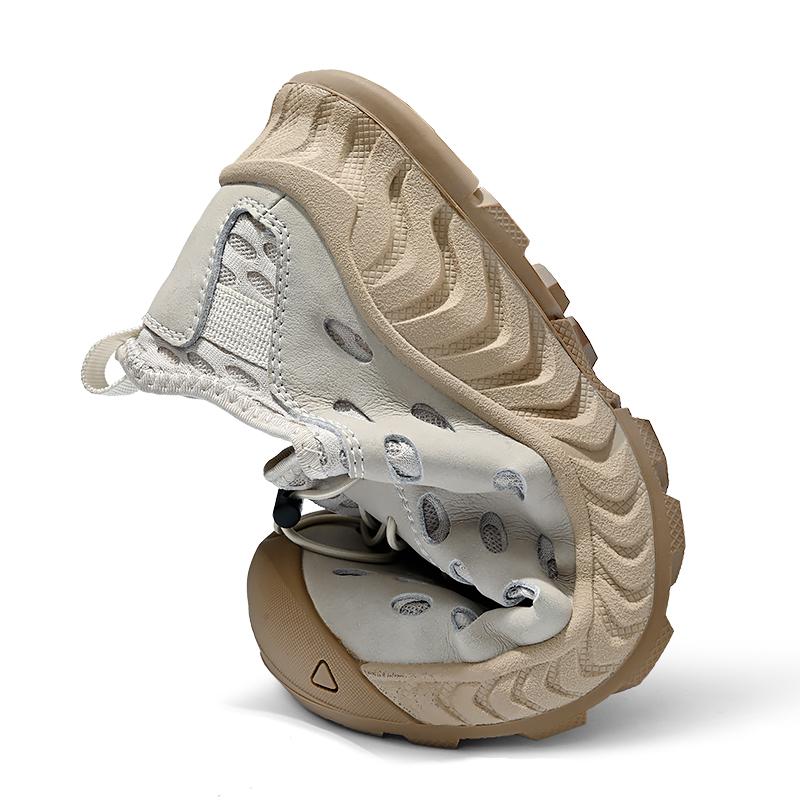 Men's Casual Shoes Handmade Mesh Hole Shoes