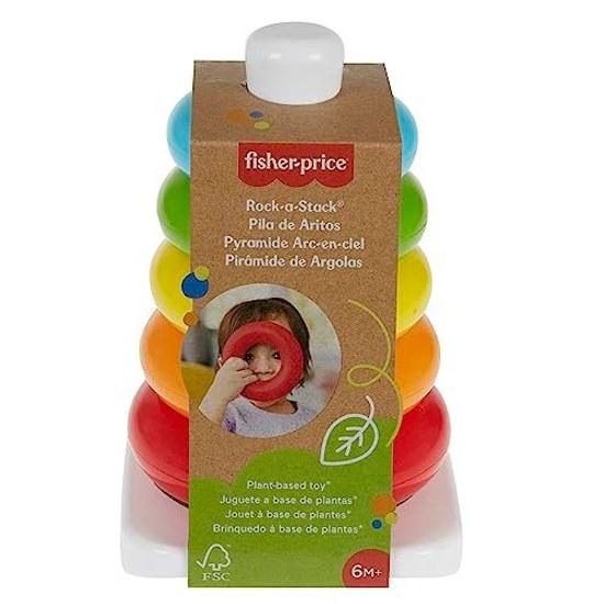 Fisher Price Yuralin Tower (Eco) BabyToddler Toy EducationalLearning From 6 Months Colorful GRF09