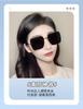Vintage Rimless Square Sunglasses Women Fashion Large Square Sunglasses Shades Classic Gradient Color Eyewear UV400