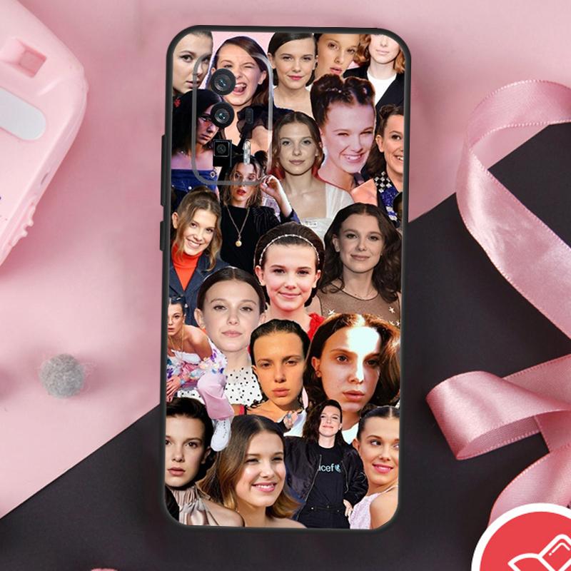 Millie Bobby Brown Case For Xiaomi 11T 12T 13T 14T Pro Mi 15 13 14 Ultra POCO X7 Pro X3 X5 X6 F5 F6 F7 Cover