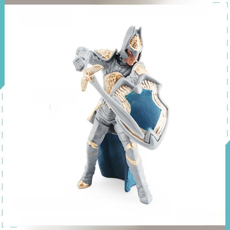 Simulated Western Mythical Knight Model Griffon Knight Spear Bow Ornament Dragon