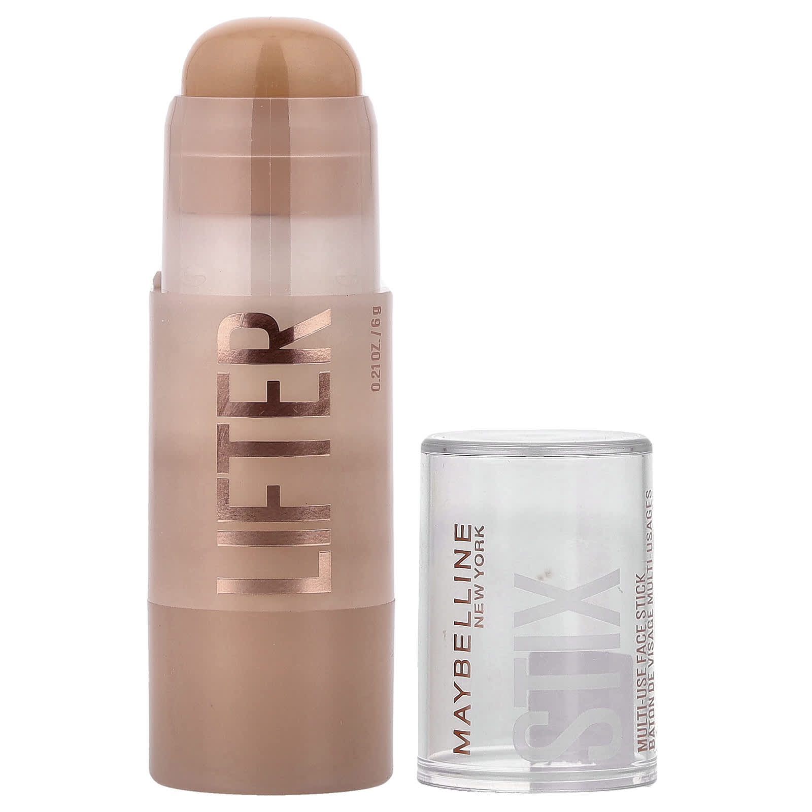 

Maybelline, Lifter Stix, Многофункциональный стик для лица, 10 Нейтральный, 6 г (0,21 унции)
