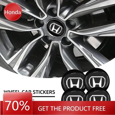 FIT Voiture Nouvelle Honda 56MM Cache-moyeu de Roue de Voiture Autocollants Logo Emblème de Jante Style de Voiture Pour Honda Civci CRV Accord Mugen Prelude F