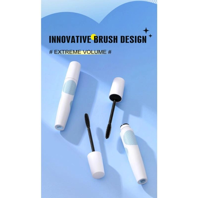 Velvet Black Thick Mascara Waterproof Non-blooming Non-makeup-free Long Curling Durable Styling Base Cream