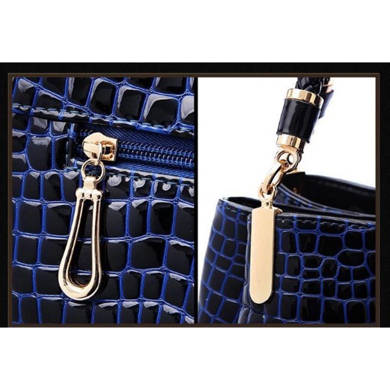 SCIONE Leder Muster Frauen Tasche Europa Amerikanischen Trend Big Bag Einfache Wilde Handtasche Koreanische Dame Tasche