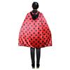 Halloween ladybug neutral cape, cosplay masquerade ladybug animal cape bee cape