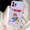 Cartoon Dr Slump Phone Case For IPhone 17 16 15 14 13 12 11 Pro Max Plus Soft Cover Personalized DIY