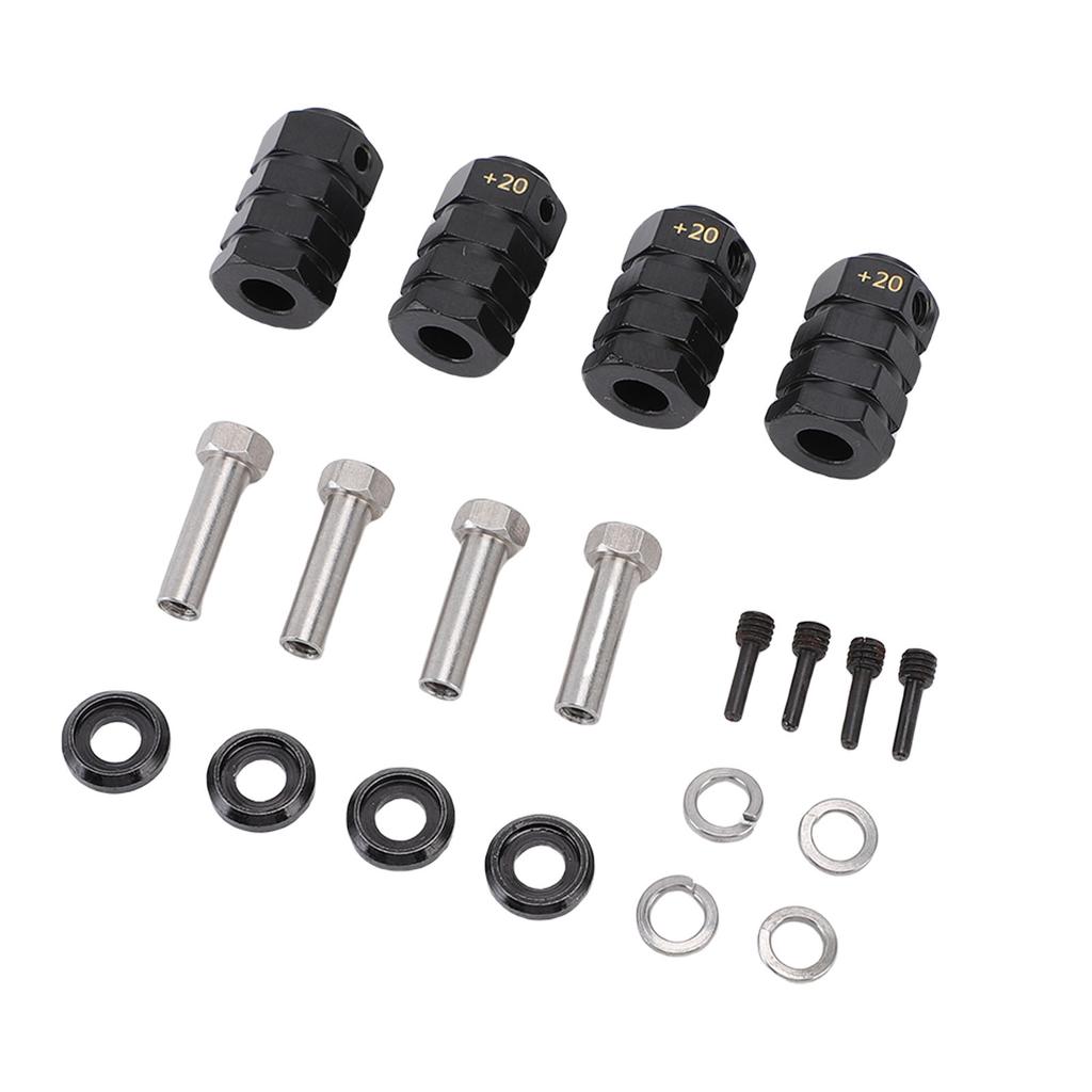 RC Brass Extended Combiner 1 10 Scale Internal Lock Nut Design RC Wheel Hubs Extension Adaptor Combiner