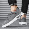 Męskie antypoślizgowe i odporne na zużycie, jednokolorowe, modne, codzienne buty sportowe, buty męskie, buty do chodzenia po desce
