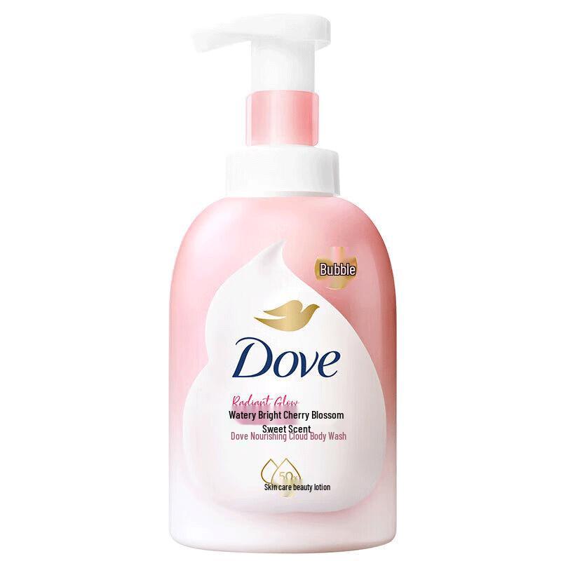 DOVE Cherry Blossom Foaming Shower & Body Wash Duo