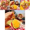 Dachshund Hamburger Plush Keyring For Collectors And Anime Fans