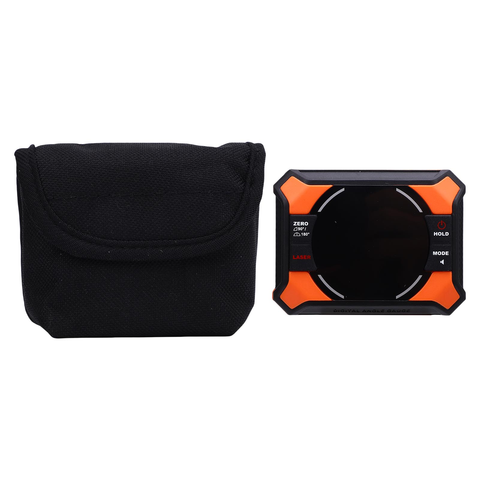 

Цифровой угломер с магнитным 3-в-1 искателем Инклинометр Точный электронный уровень Аксессуар Деревообрабатывающий инструмент 650 мАч чёрный