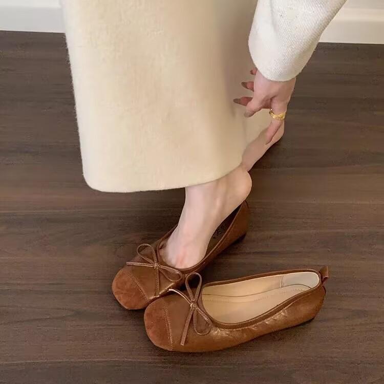 Fashion Butterfly-knot Flats Women ballet Shoes Fashion Mix Colors Single Shoes Ladies Outdoor Daily  Dress Shoes Zapatos Mujer