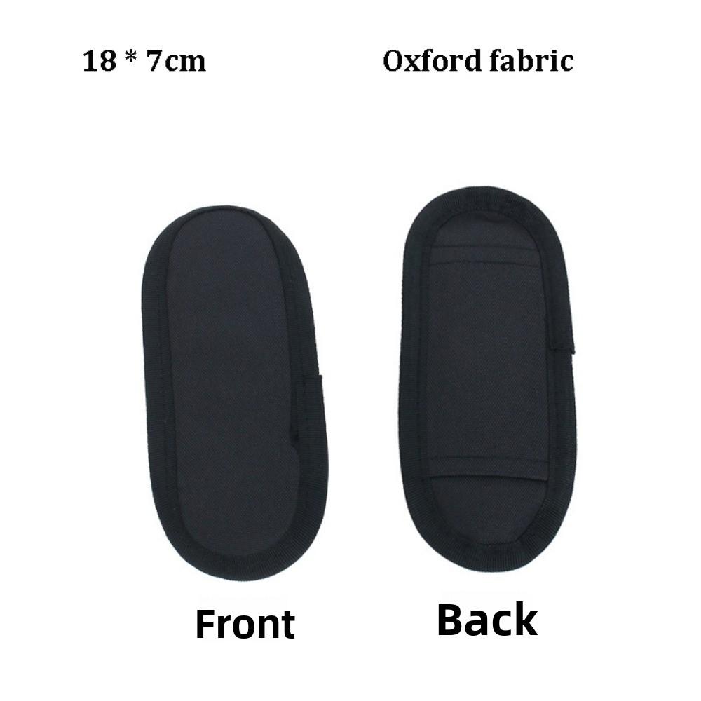 New Detachable Breathable Shoulder Strap Pad Decompression Black Outdoor Non Slip Cushion Shoulder Strap Pad