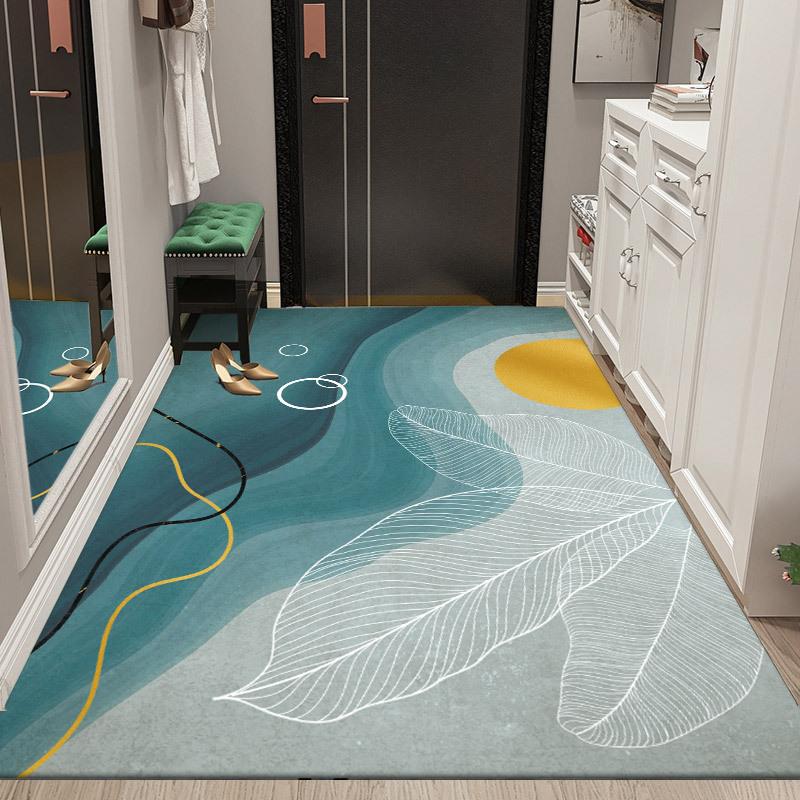Heim Fußmatte Tür Schmutzabweisender Teppich Schlafzimmer Bettseite Pflegeleicht Wohnzimmer Badezimmer Fußmatte