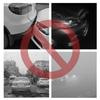 For Roadside Safety Yellow,white,red Solar Tail Light Car Tail Light High-brightness Flashing Three Flashing Modes