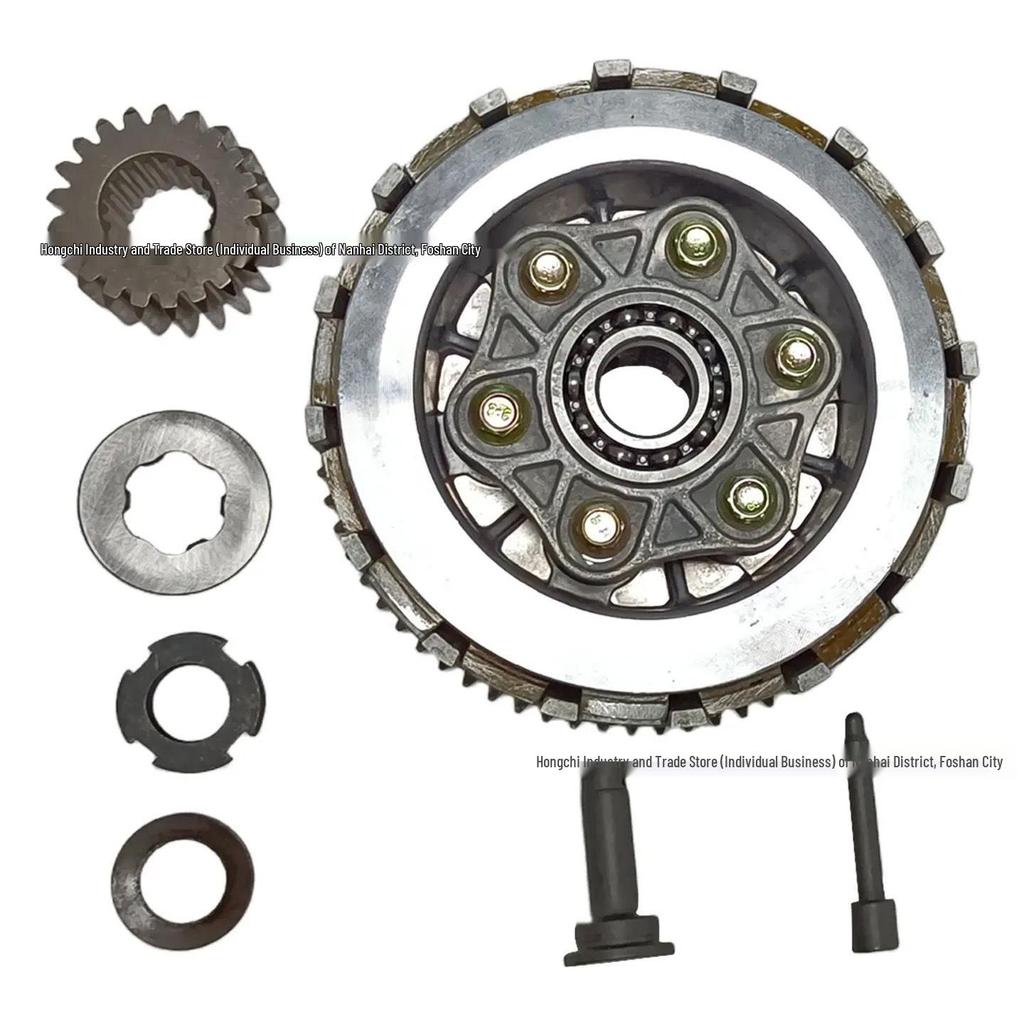 Meikeduo Motorcycle Clutch Assembly 6-Stud 6-Plate for FT/CG150 Dm200 Rt250zs