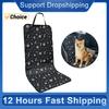 Dog Car Seat Cover Waterproof Car Front Seat Cover With Elastic Strap Hook And Loop Buckle Design Easy Installation Pet Pad