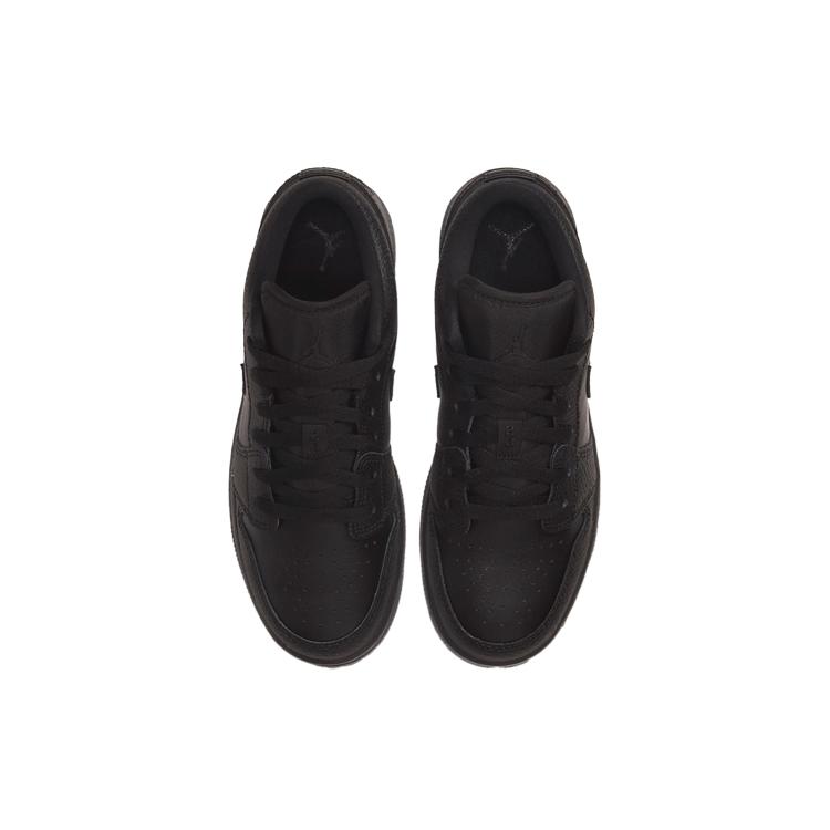 Jordan 1 Low GS Triple Black 2020 553560-091