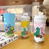 Qiao Gu Man Kids' Stainless Steel Insulated Straw Cup