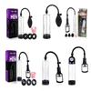 Penis Pump Sex Toys for Men Male Masturbator Penis Extender Vacuum Pump Penis Enlargement Enhancer Dick Trainer Massager 18+
