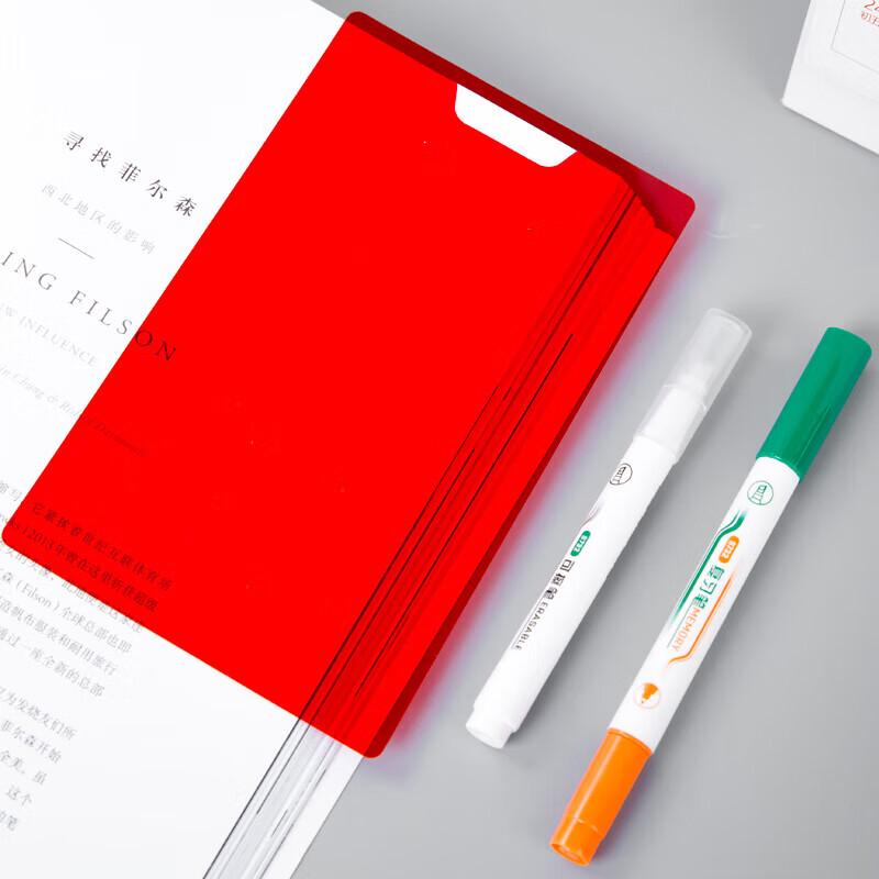 Deli Dual-Tip Exam Review Pen Set
