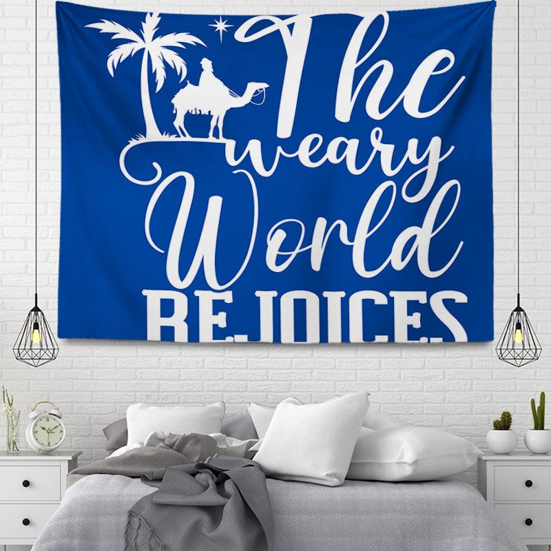 Рождественская серия Подвесной тканевый гобелен 100x75cm — фото 5