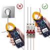 ELIKE True RMS, NCV, AC/DC Digital Multimeter with Amplifier and Volt Clamp Meter for Voltage, Resistance, Diode, Continuity, and Auto-Range (3266TB)
