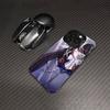 Genshin Impact Columbina Für iPhone 15 14 13 Plus 17 16 12 11 Pro Max Matt Farbige Silberne Luxus Handyhülle
