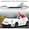 Elerose pour fiat 500 door handle Fiat 500 Côté Droit Poignée Extérieure de la Porte 735592026, 73545876(Position du passager)