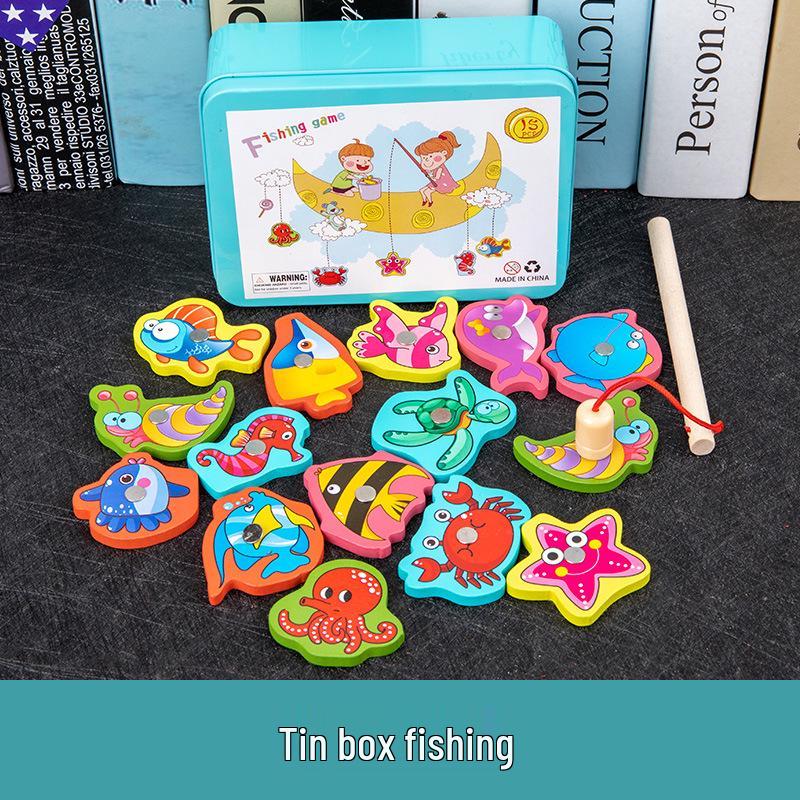 Children's Wooden Toy Set: Eight-Tone Piano, Bead Rainbow Tower, Puzzle Column, Twisting Worm