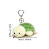 Soft Fluffy Whale Keyring Kawaii Press Sound Pendant Ocean Animal Plush Keychain  Home Decor