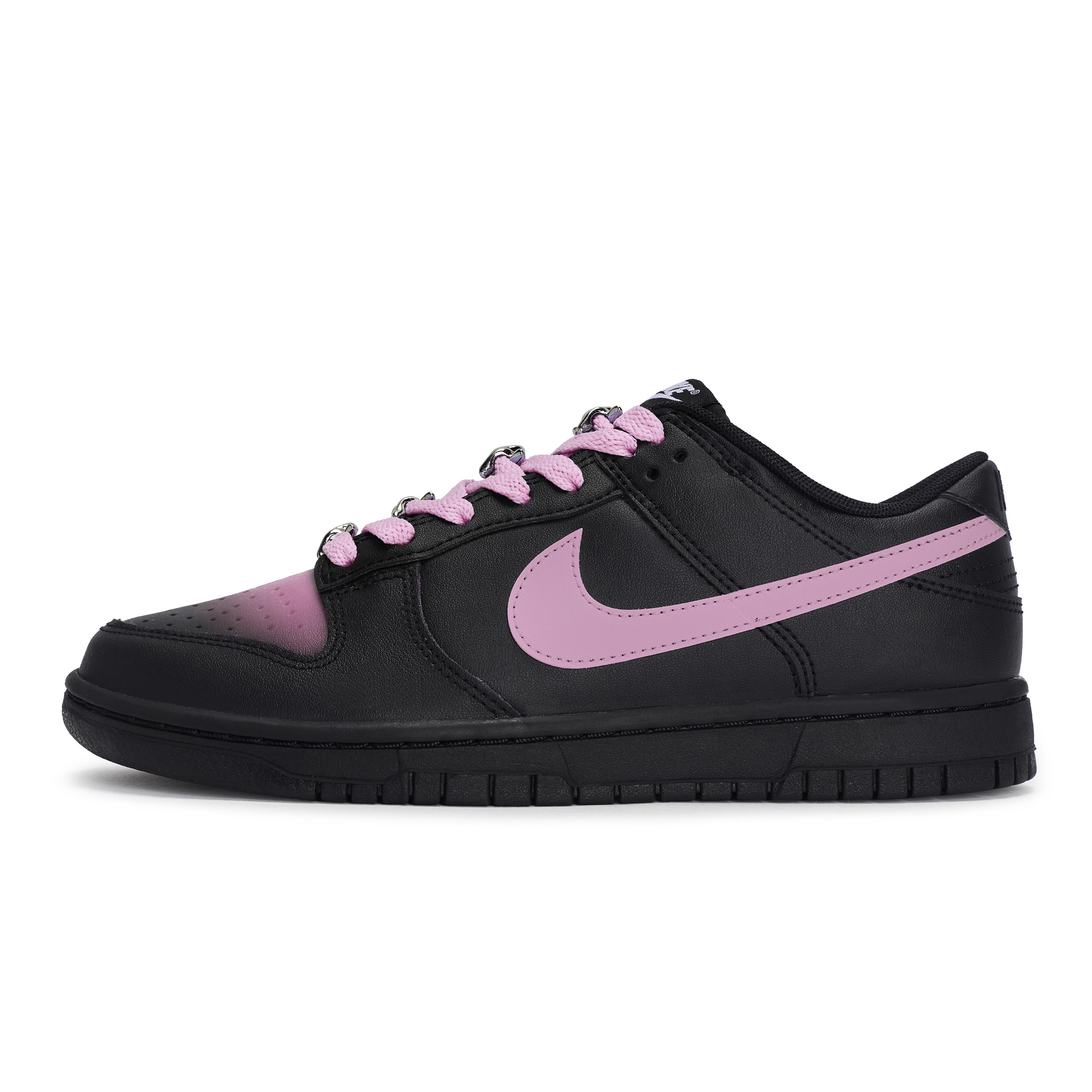 

Nike Dunk 811 Manufacturing, Nebula Border Pink Low top Skateboard Shoes Unisex Black Pink IO7606-010(Team80-) 44.5