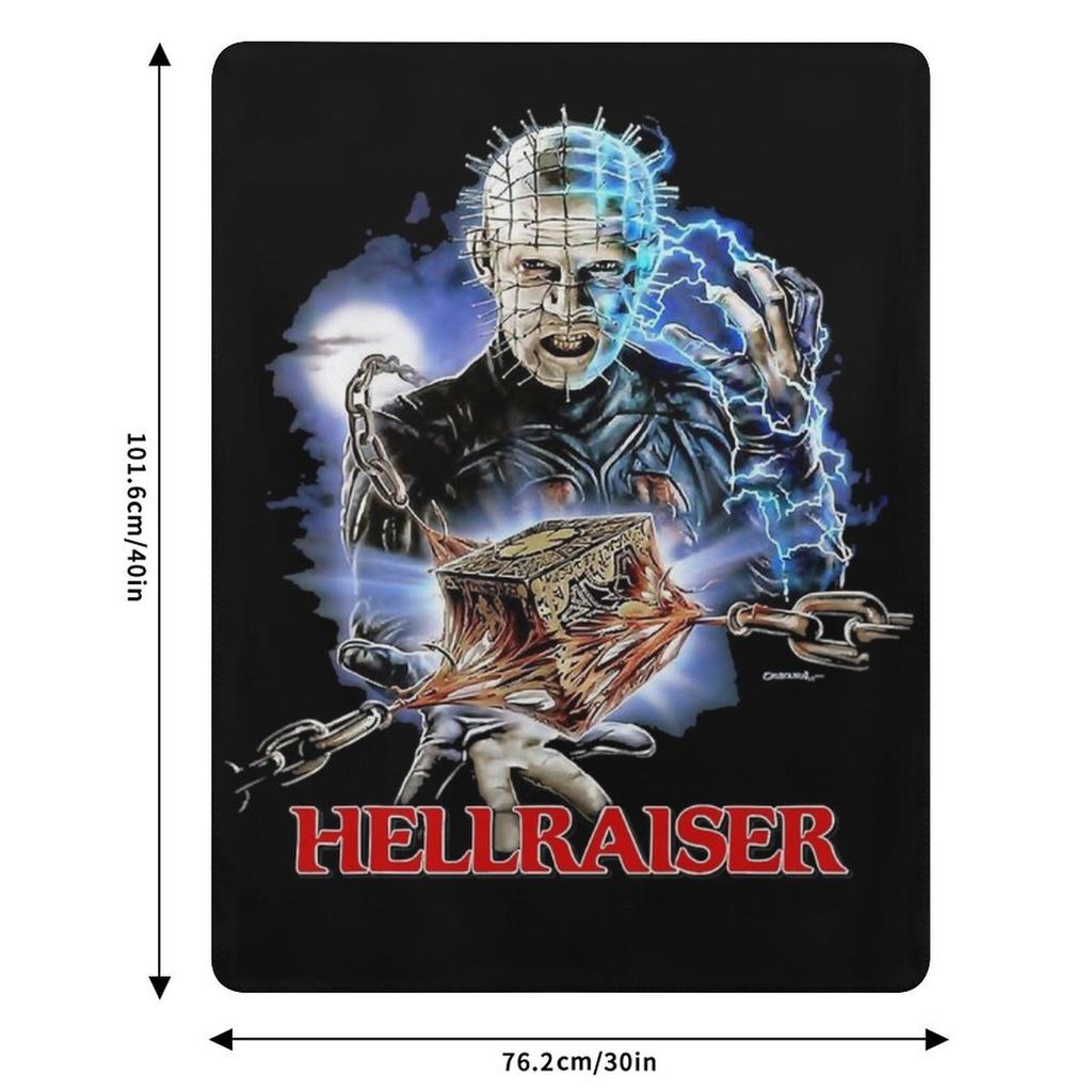 Hellraiser - Pinhead lustige Überwurfdecke Knitterfest Leichte Decke