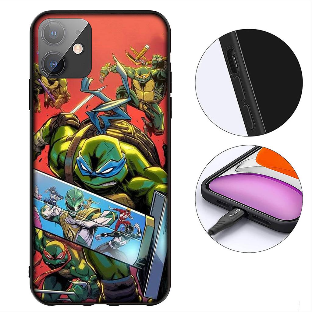 N-Ninjas Cartoon T-Turtles Phone Case for Motorola Moto Edge 70 60 Fusion NEO Pro G Stylus G56 G96 G52 G04 G05 20 Cover Casing
