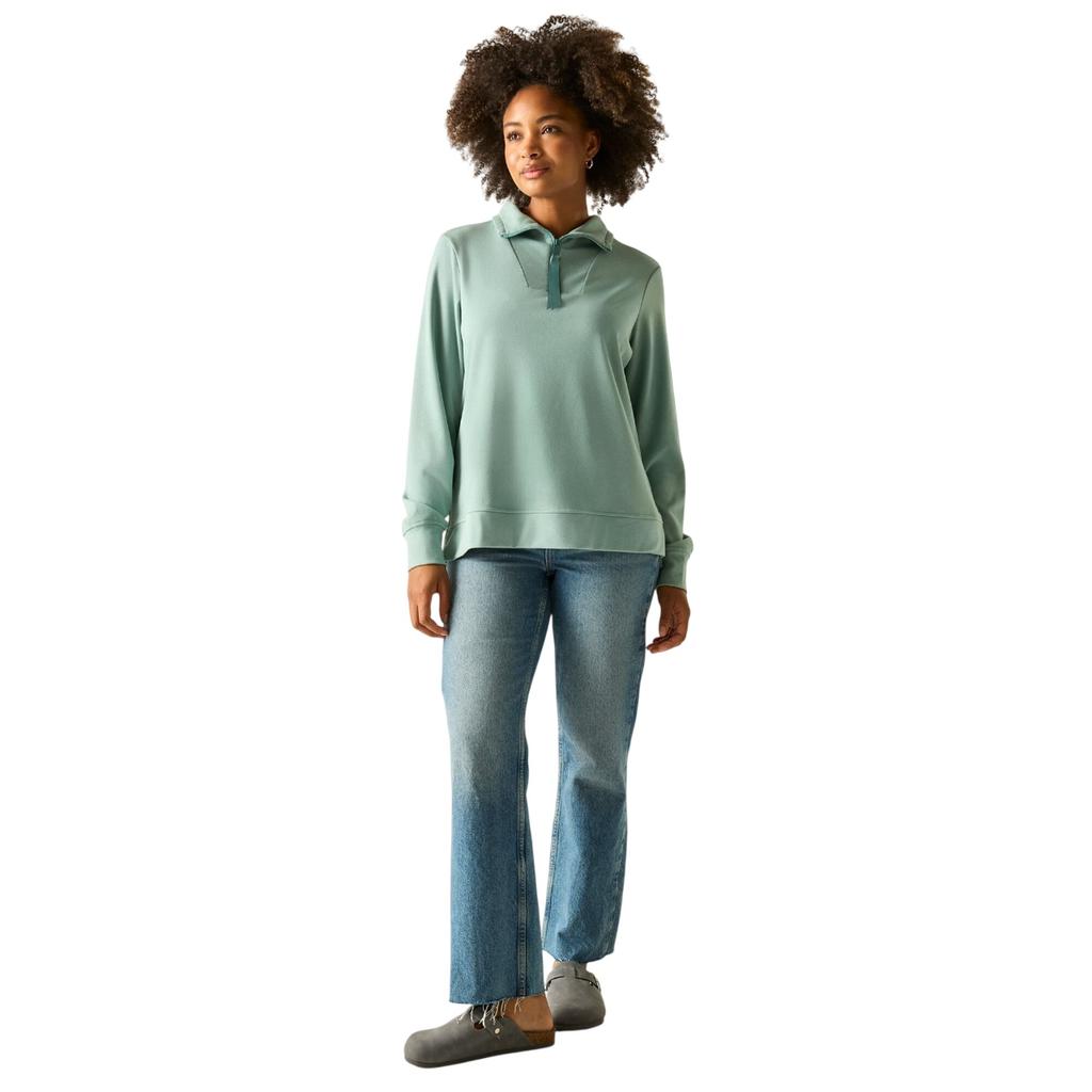Regatta Womens/Ladies Demmi Quarter Zip Fleece Top