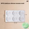 Circle Ball Shape Cake Candy Mold Heart Mousse Mould Cake Chocolate Decoration Silicone Mold Kitchen Dessert Mousse Mold