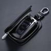 2025 Hot Leather Car Key Cover Holder Keychain Case For Volkswagen Sharan Golf Passat Jetta Touareg Tiguan Polo Scirocco MK5 Acc
