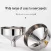 Stainless Steel Large Thickened Oil Funnel