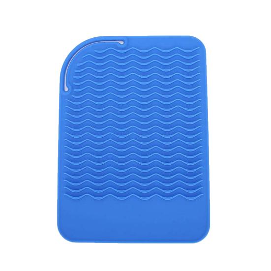 Space Saving Curling Iron Mat Hollow Wrap Professional Silicone Heat Resistant