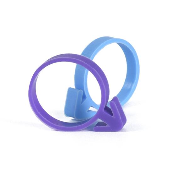 10 buc cleme pentru pungă de patiserie ecologice, silicon elastic de înaltă calitate, legături decorative pentru pungă de patiserie, pentru casă