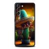 Plant Cactus Case for Samsung Galaxy S24 S23 S22 S20 S21 FE Ultra S24 S23 S10 S10E S9 S8 Plus 5G Silicone Phone Cover Capas Bags
