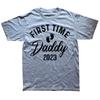 Novelty Promoted To Daddy Est First Time Dad Fathers Day T Shirts Streetwear Short Sleeve Birthday Gifts Summer Tshirt