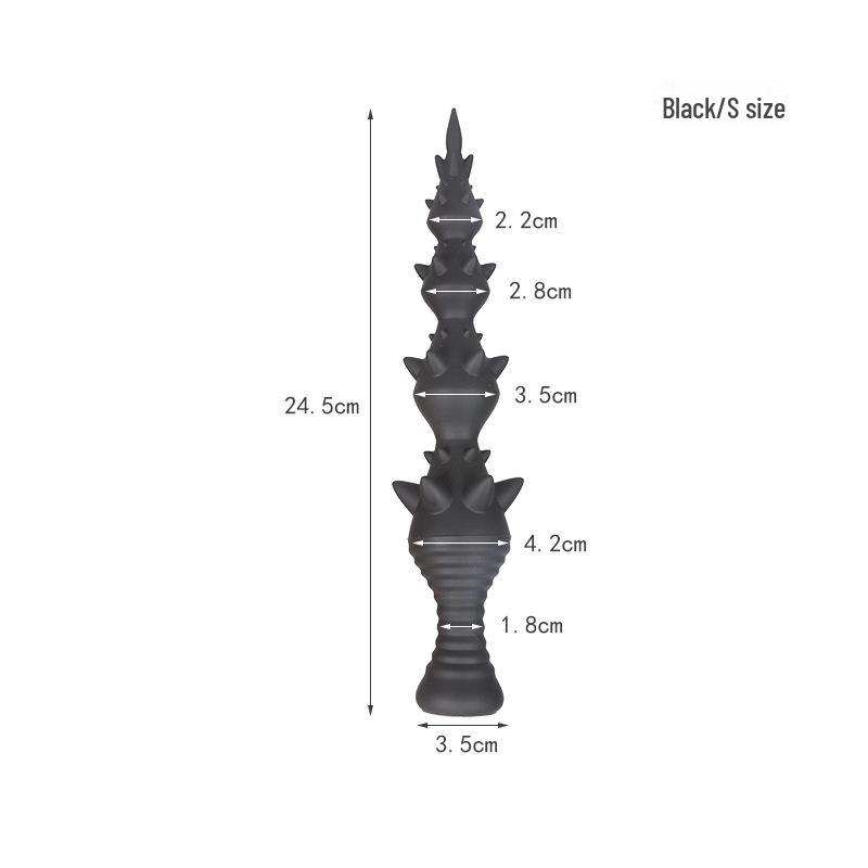 Wolf Tooth Long Tail Soft Anal Plug for Men & Women - Cosplay Role-playing Adult Stimulation