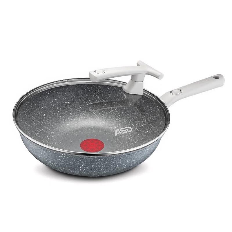 ASD 32cm Crystal Stone Non-stick Wok