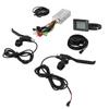 Electric Scooter Conversion Kit Waterproof GD01 Panel 17A Controller Throttle Brake Handle for 350W